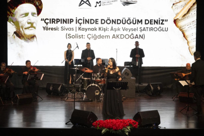 Mersin Büyükşehir’den Âşık Veysel’e vefa gecesi